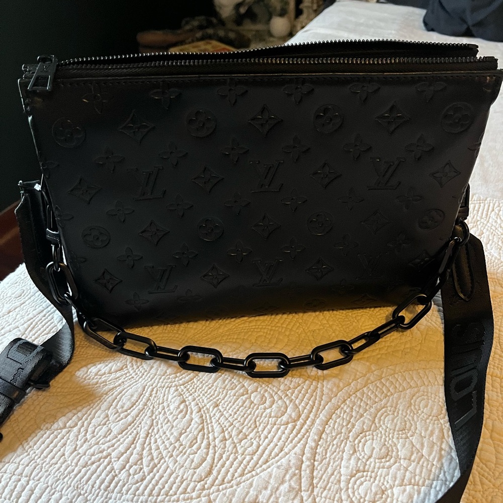 Louis Vuitton Black Monogram Crossbody Bag